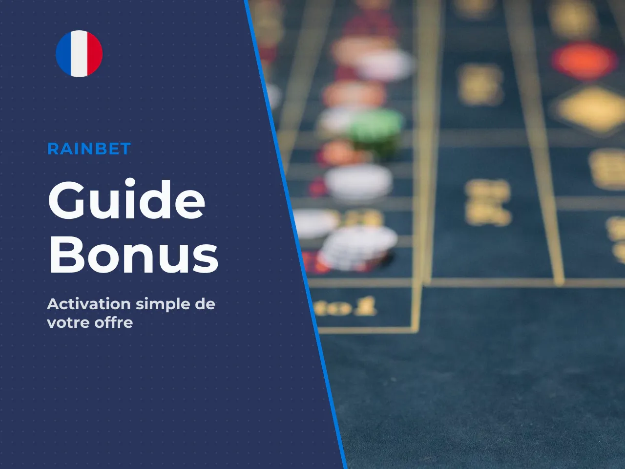 Comment obtenir le Rainbet bonus procédure