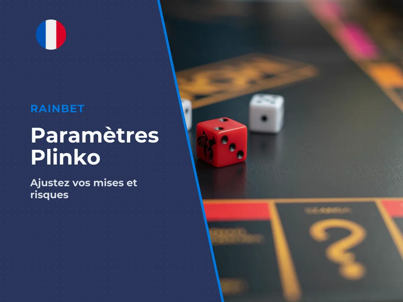 Réglages de la mise, des rangées
