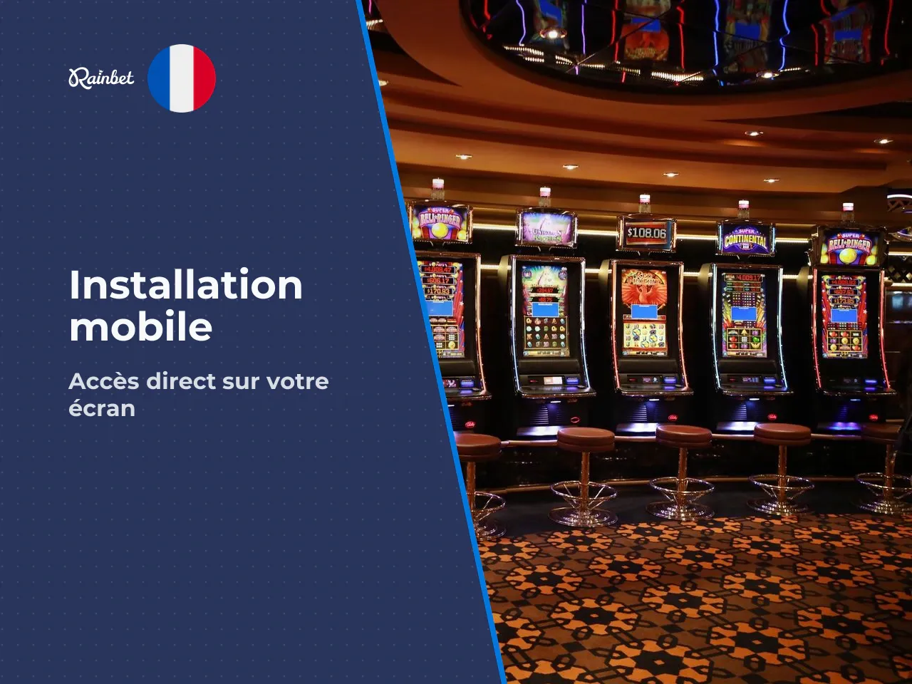 Installer Rainbet comme application PWA