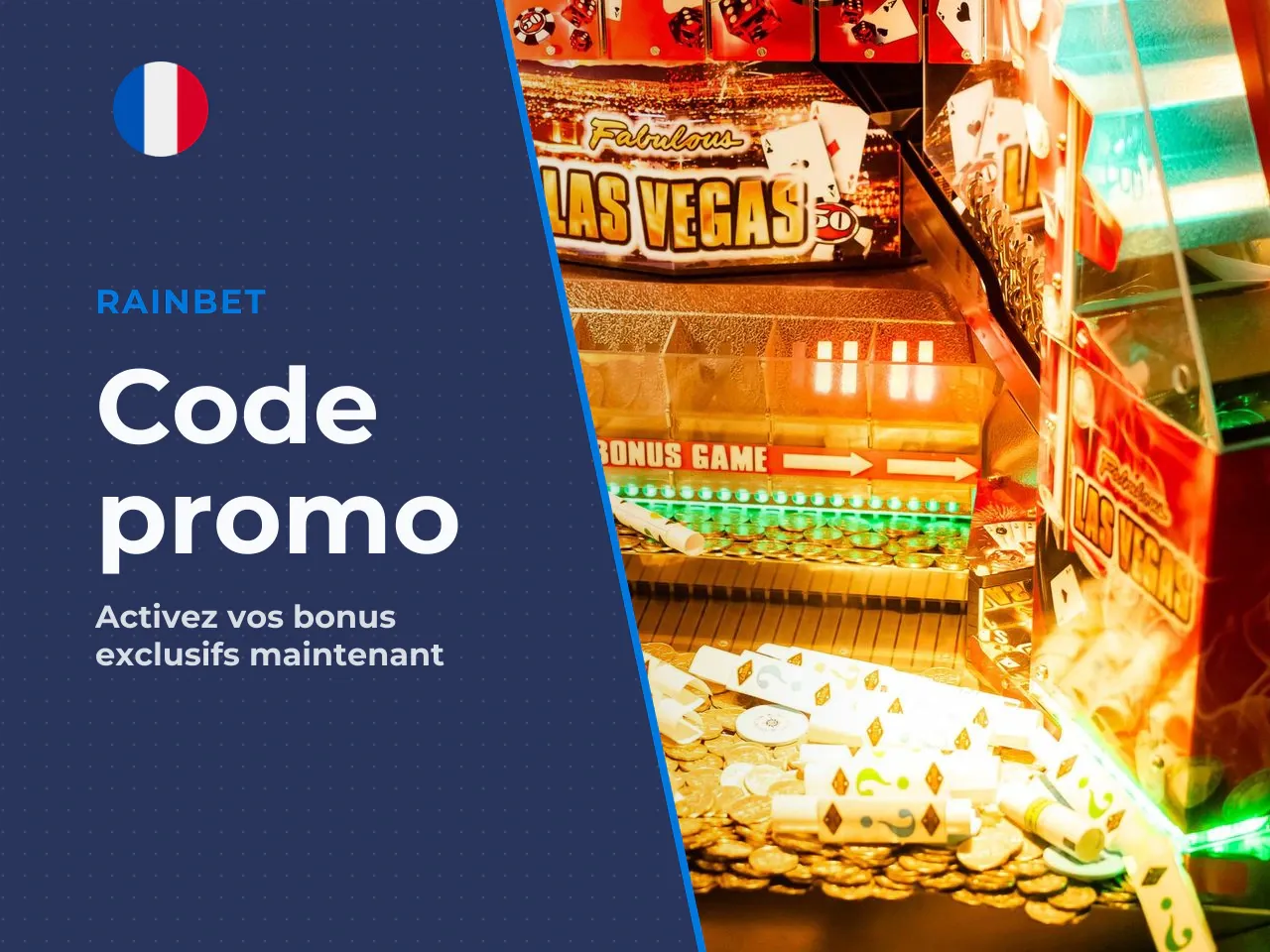Code promo Rainbet valide et bonus