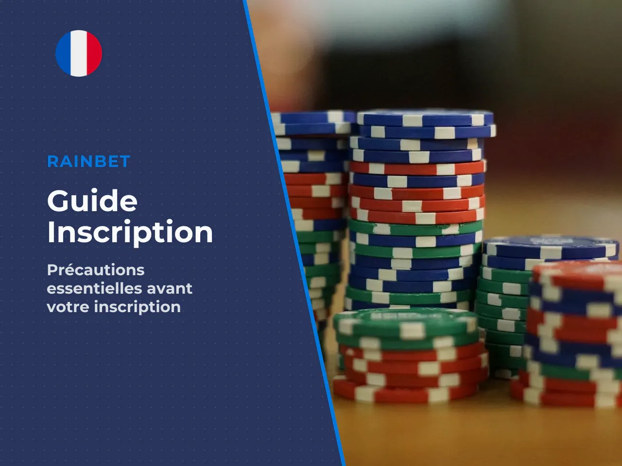 Checklist avant inscription. - J'ai compris