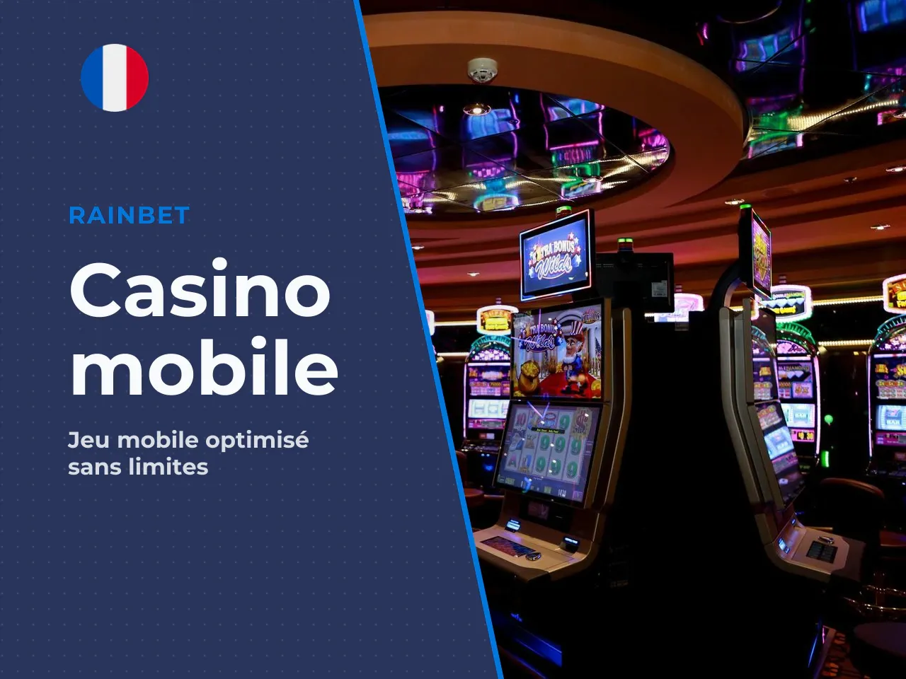 Casino games et fonctionnalités de Rainbet