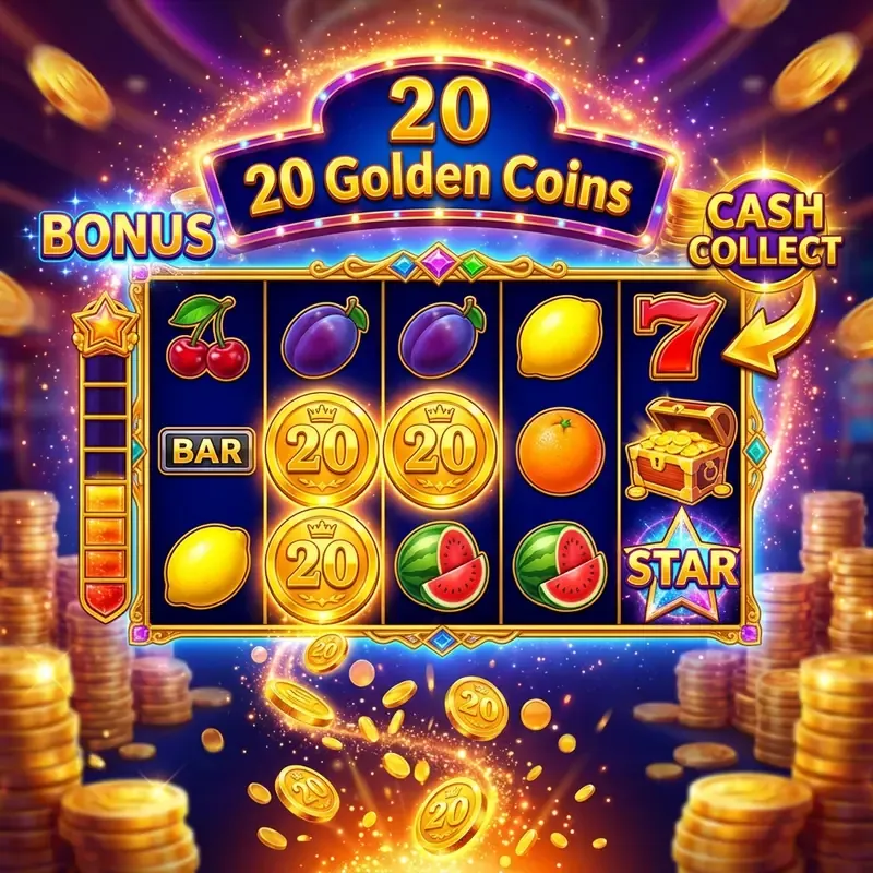 20 Golden Coins slot démo, bonus