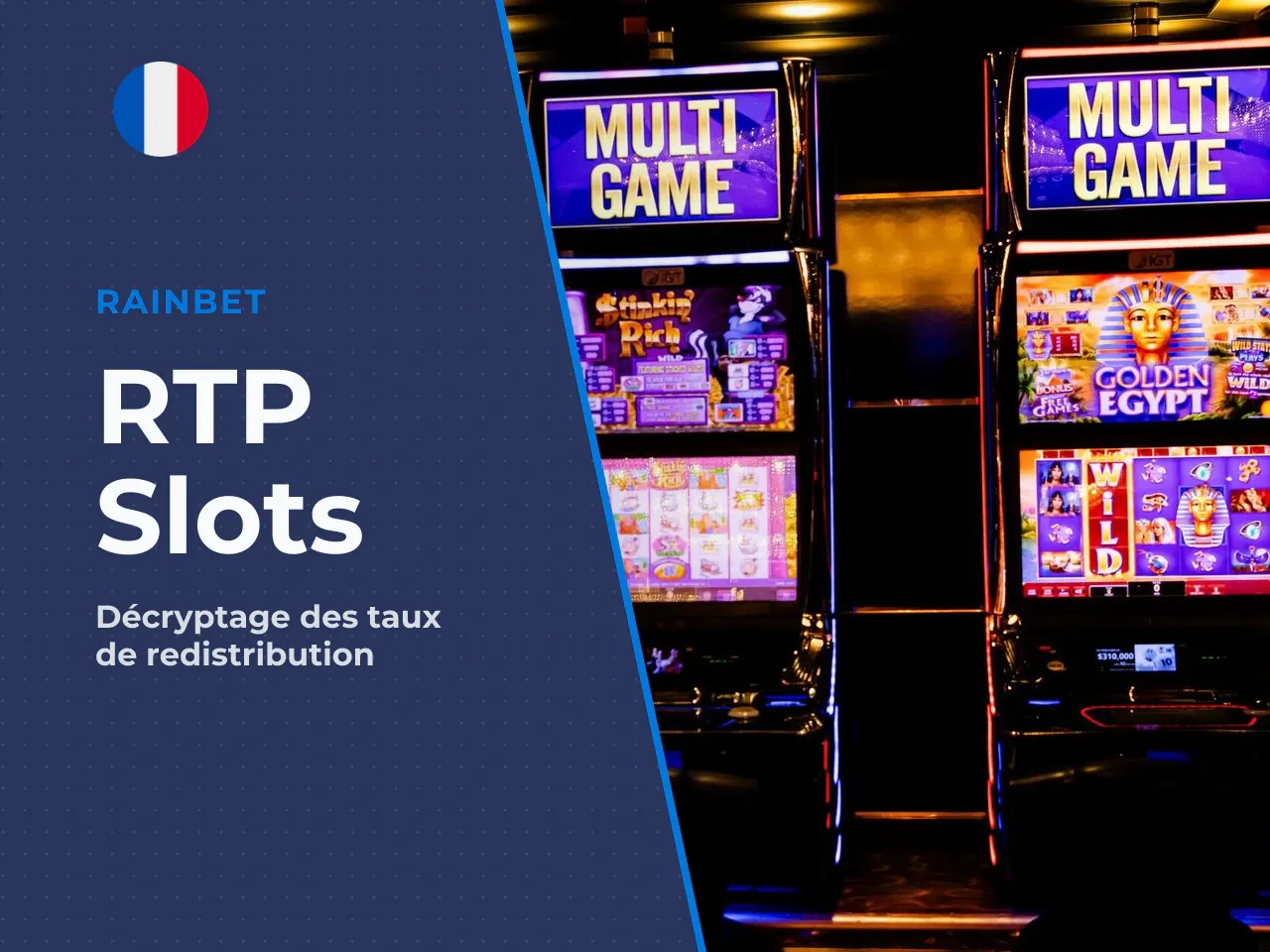 Vérifier ce pourcentage dans le menu