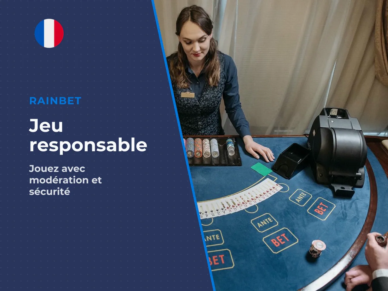 Jeu responsable. Les jeux d'argent ne