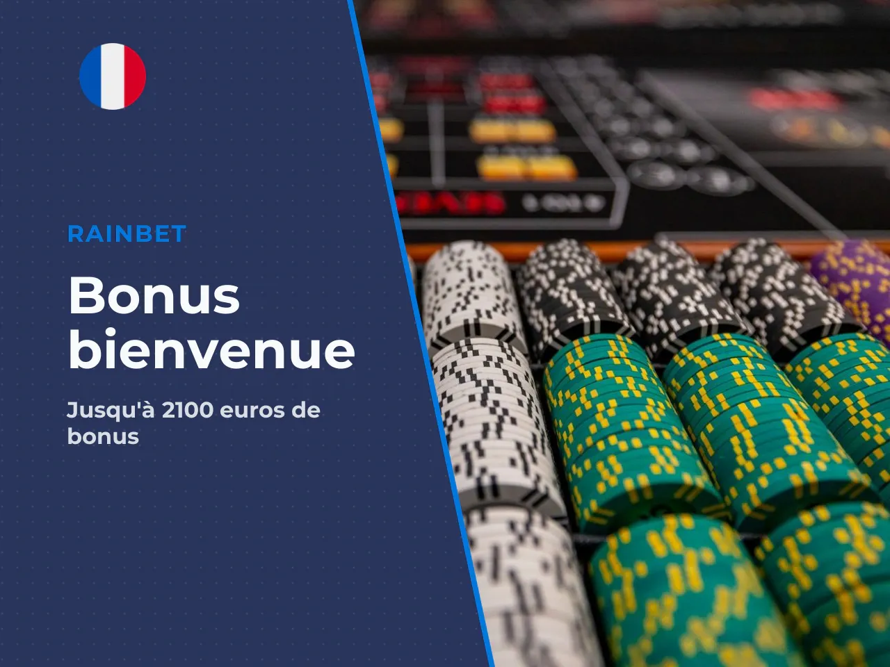 Rainbet welcome bonus et bonus sur