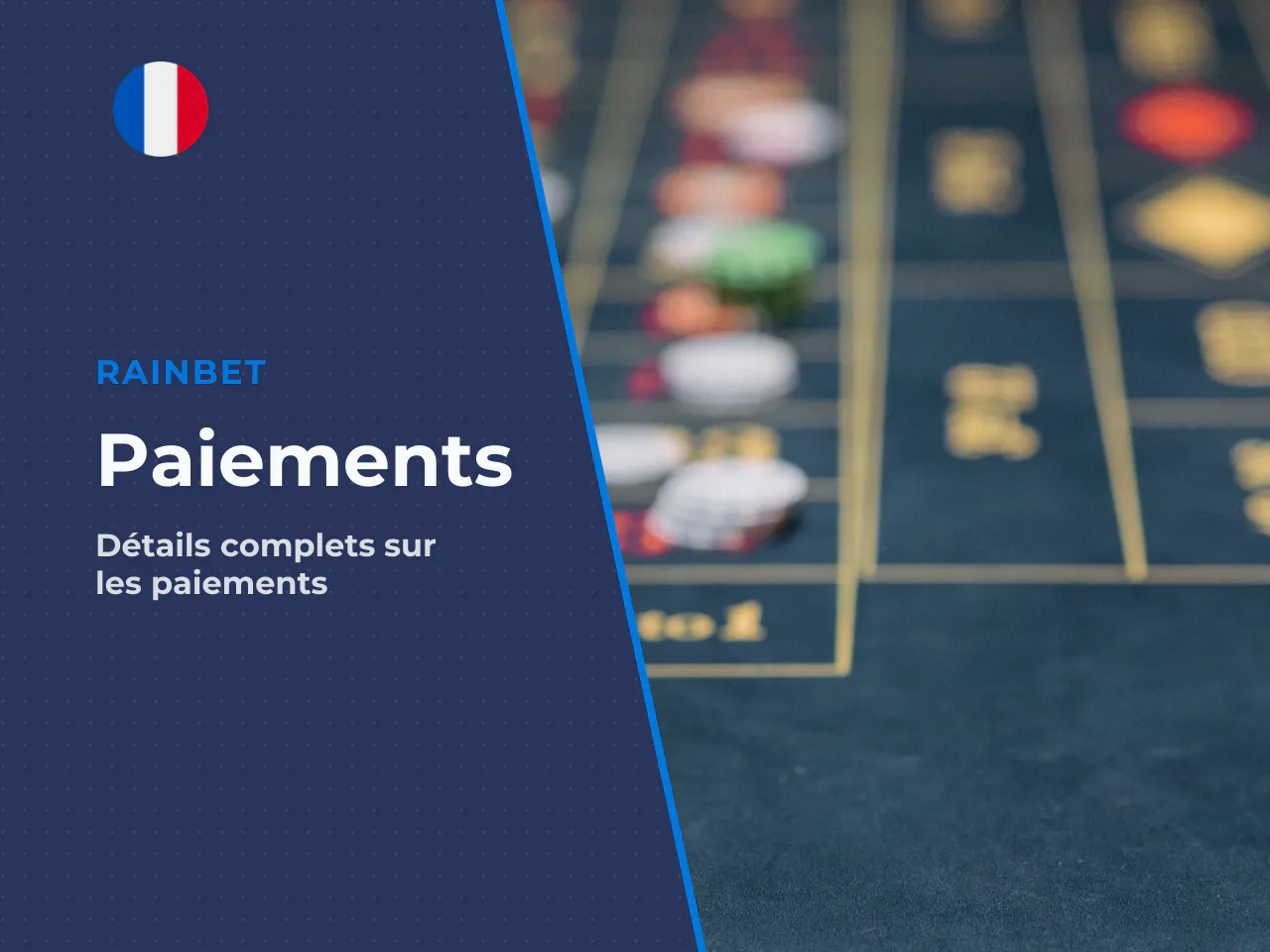 Quelles sont les Rainbet payment methods